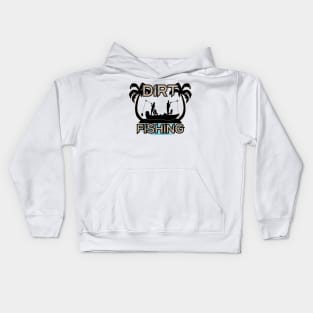 Dirt Fishing Kids Hoodie